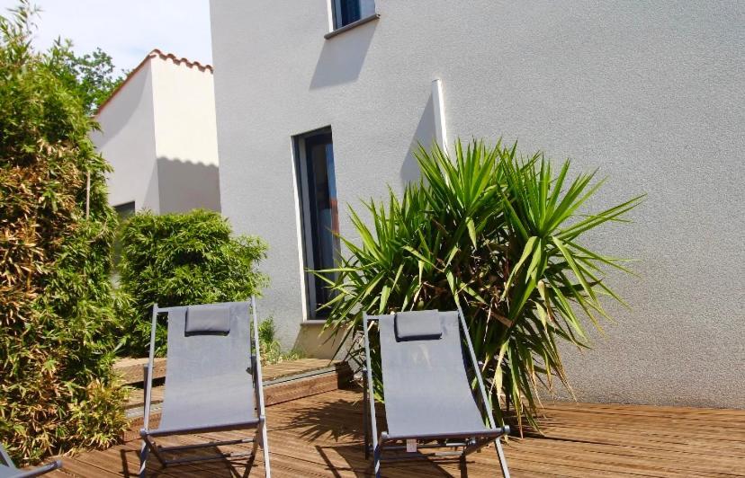 Villa Contemporaine, Jardin Mediterraneen Et Piscine Privee Saint-Jean-Pla-de-Corts المظهر الخارجي الصورة